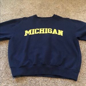 University of Michigan Crew Neck Sweatshirt